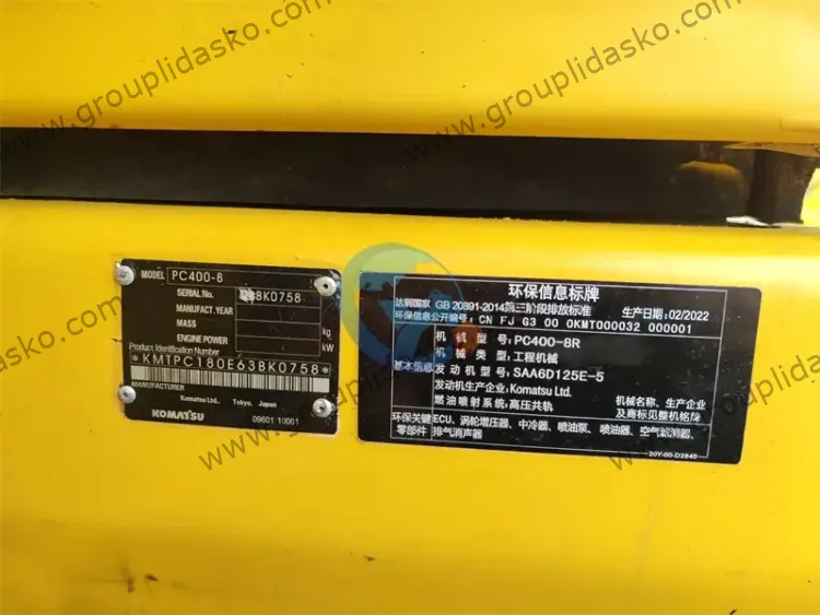 Komatsu PC400-8 d'occasion – Image 2