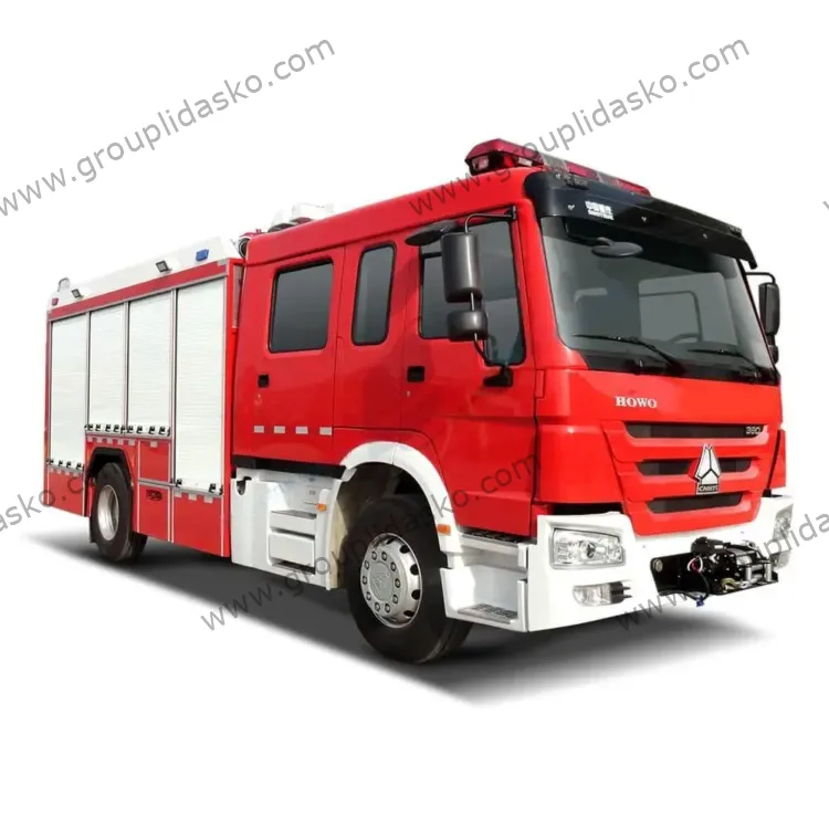 Camion de pompiers Howo 6×4