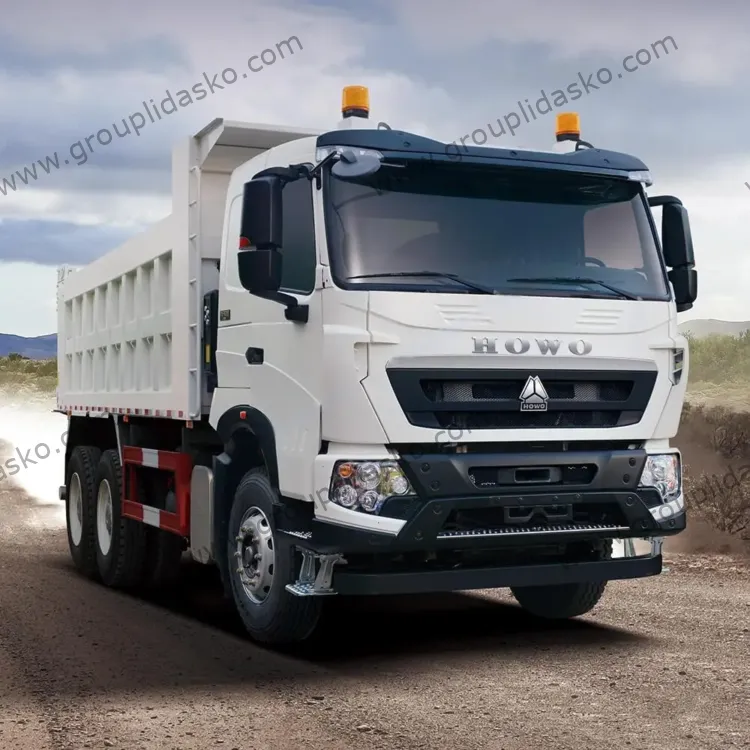 Camion-benne Howo T7h T7s 6×4