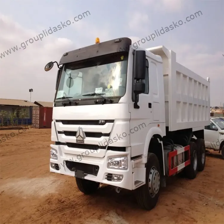 Camion-benne Howo 6×4 d'occasion – Image 3